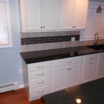 Kitchen Floors and Tiled Back Splash